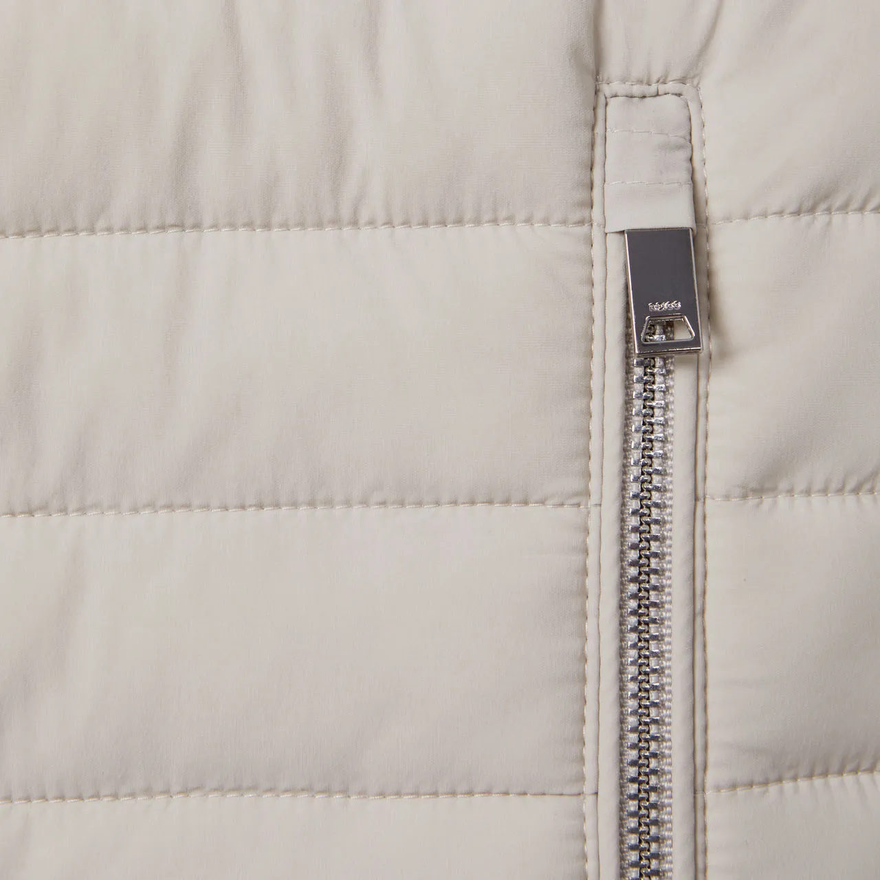 REISS Beige Padded Gilet - Pluto