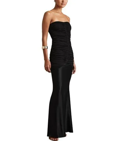 Sophisticated Reiss Selina Ruched Gown