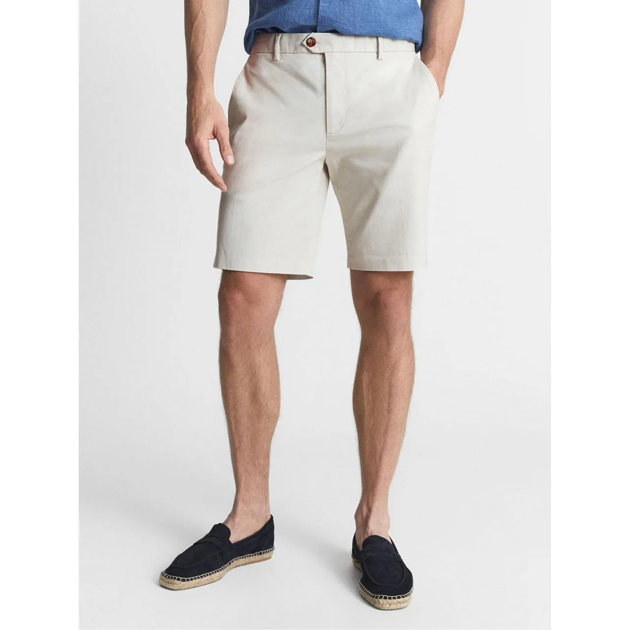 REISS Wicket Chino Shorts Beige