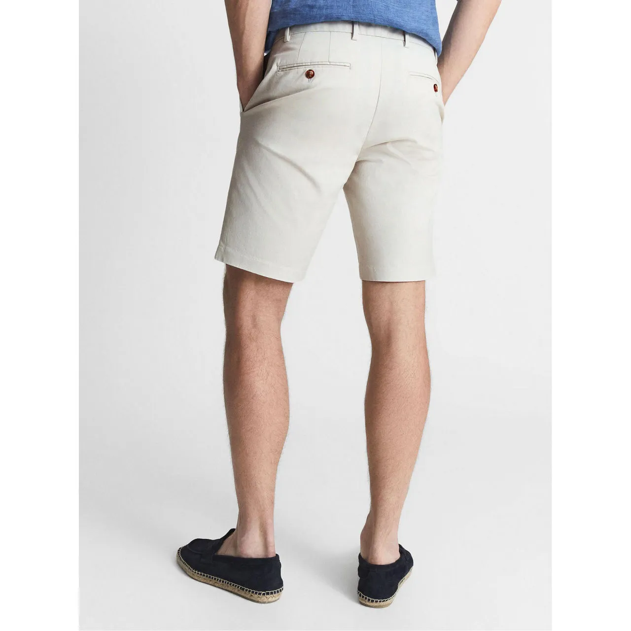 REISS Wicket Chino Shorts Beige