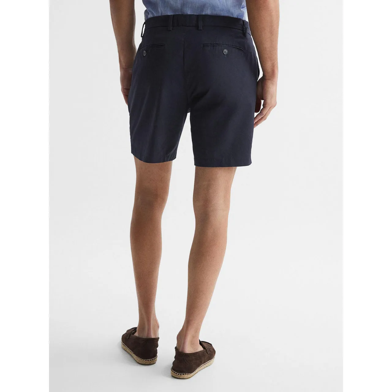 REISS Wicket Chino Shorts Blue