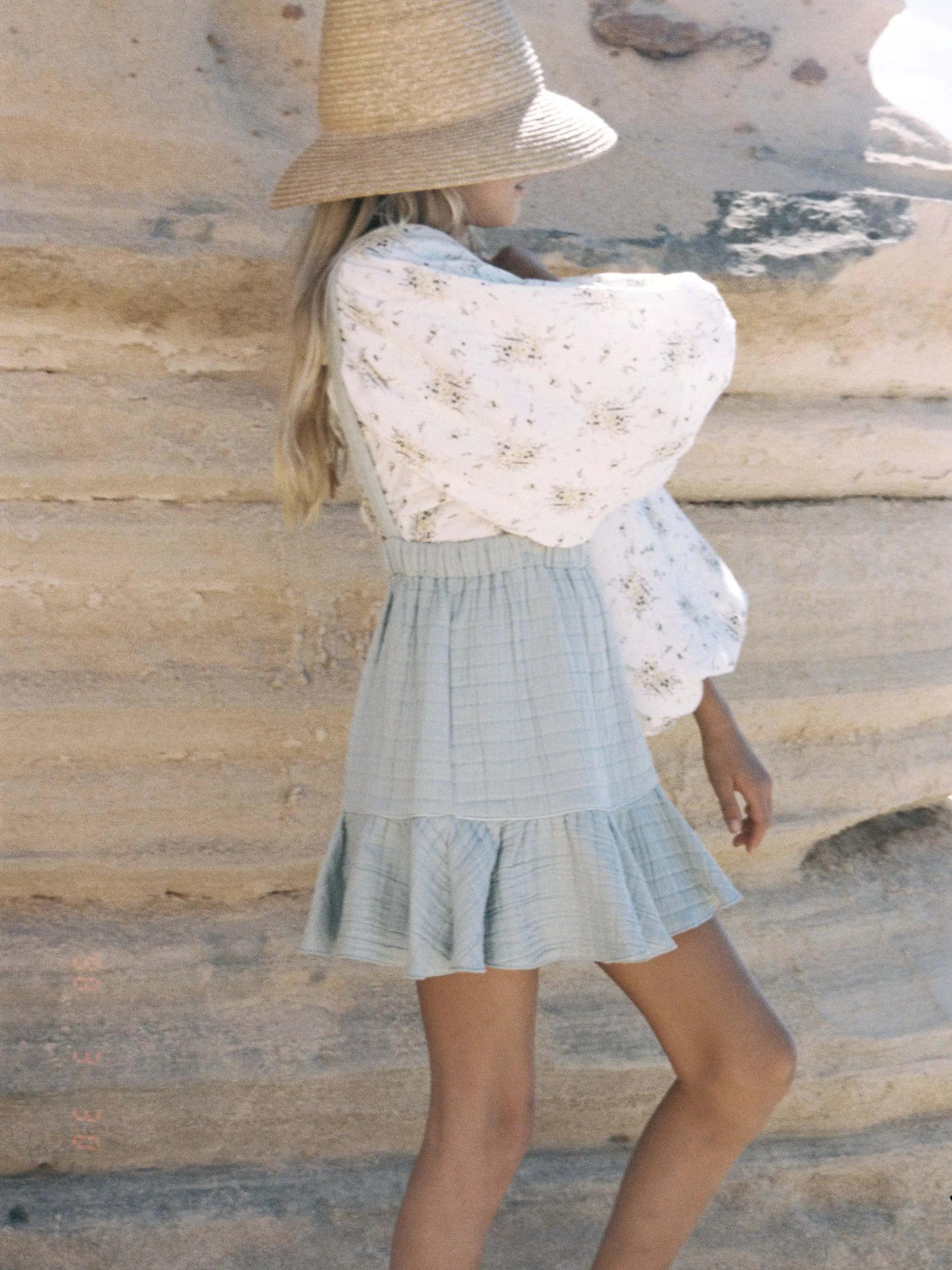 Romeo Skirt in Duck Egg Blue - Shop Now!