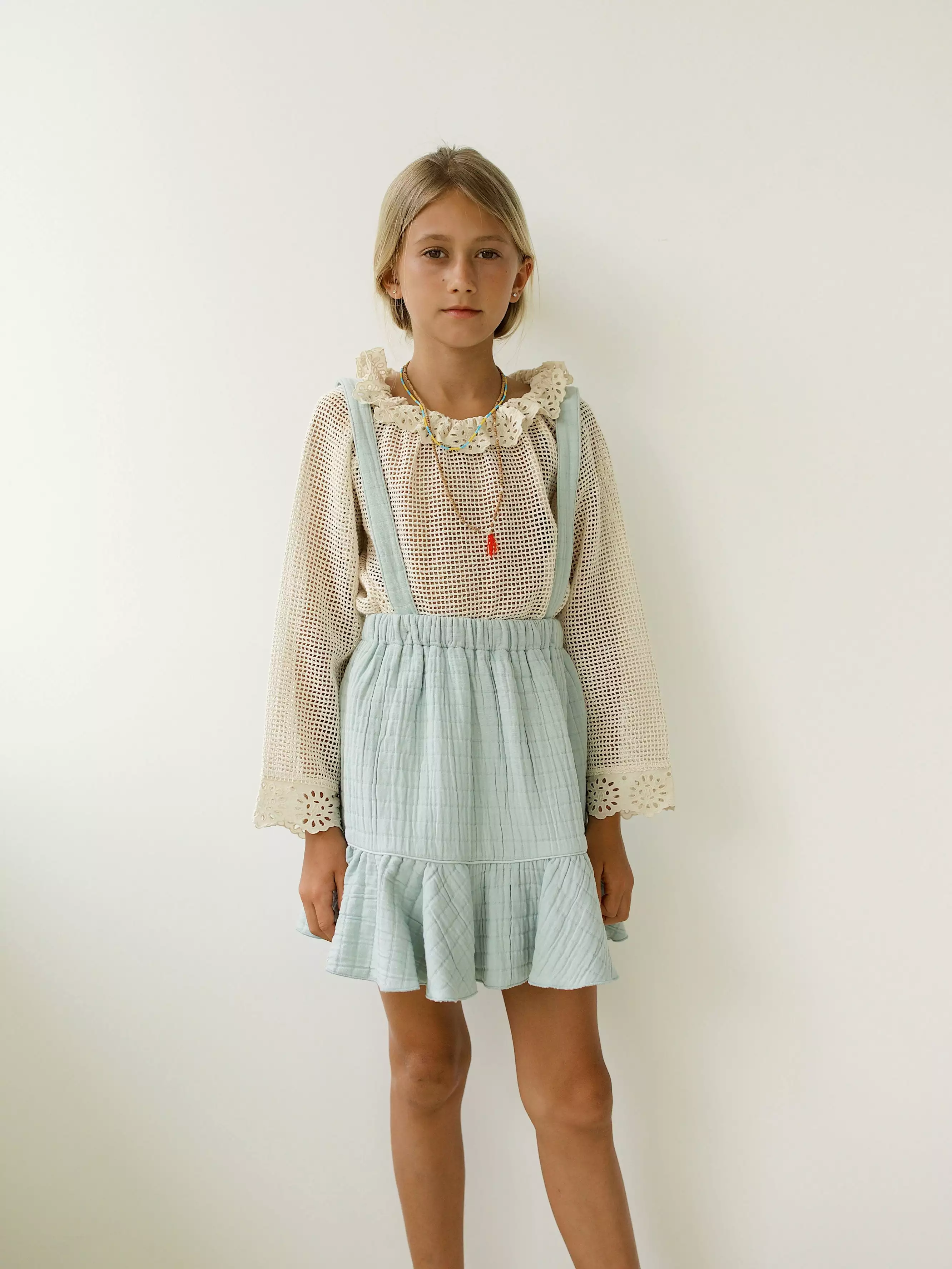 Romeo Skirt in Duck Egg Blue - Shop Now!