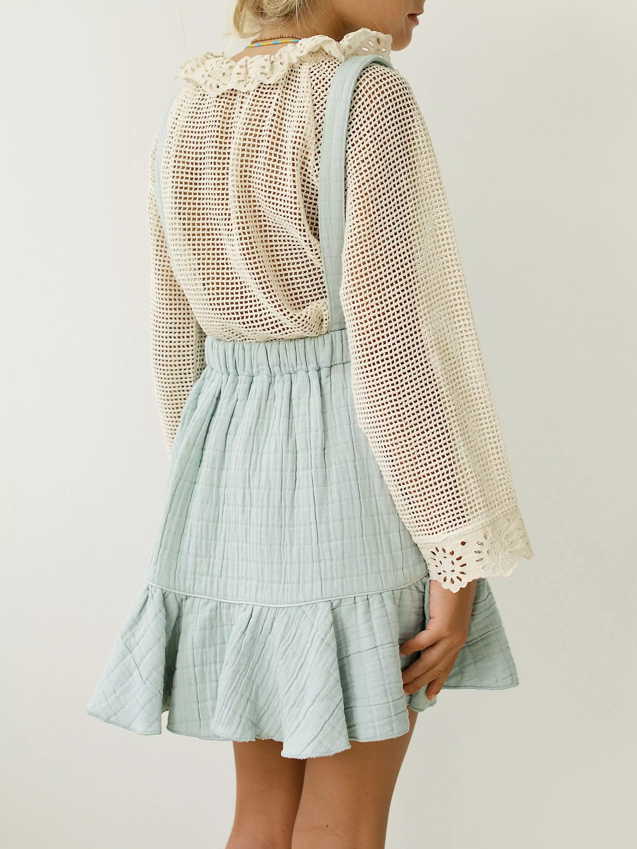 Romeo Skirt in Duck Egg Blue - Shop Now!