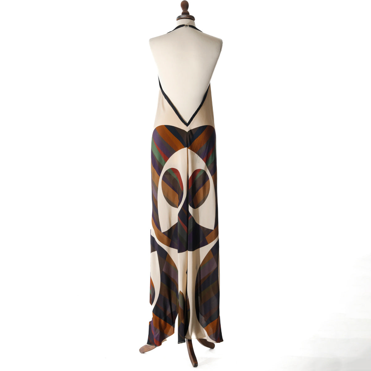 saba silk geometric dress