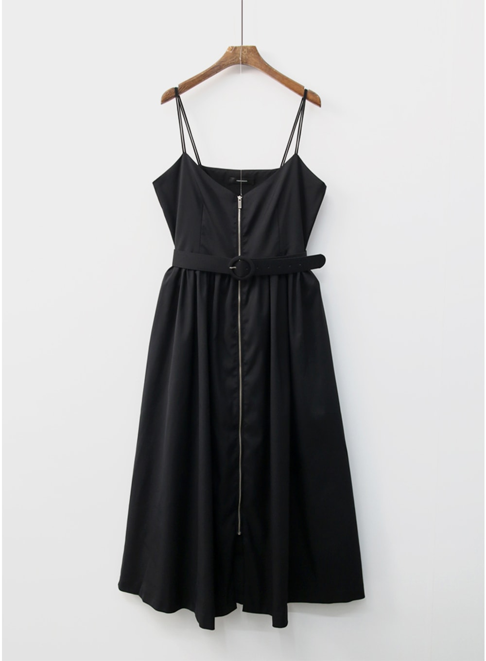 Sleeveless Party Dress with Belt - IA13