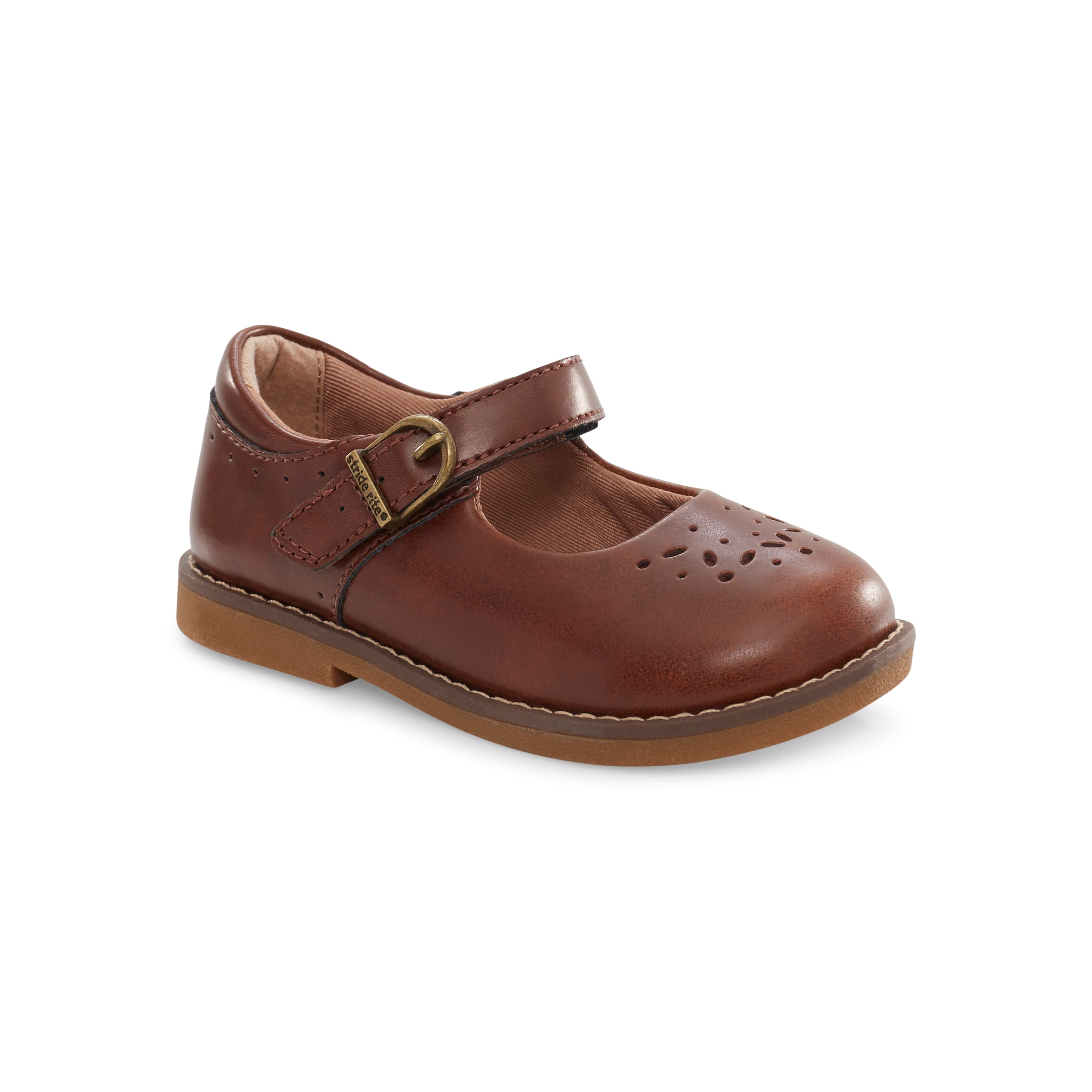 SR Mara Casual Mary Jane Shoe Cedar Brown