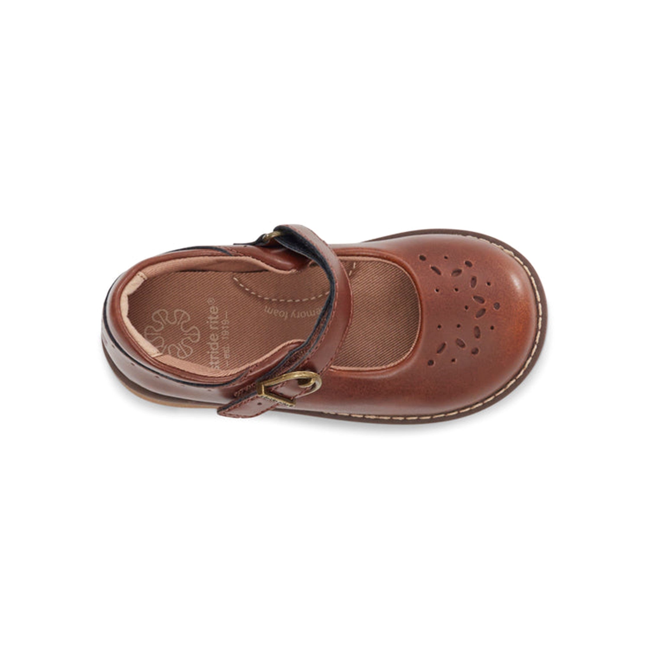 SR Mara Casual Mary Jane Shoe Cedar Brown