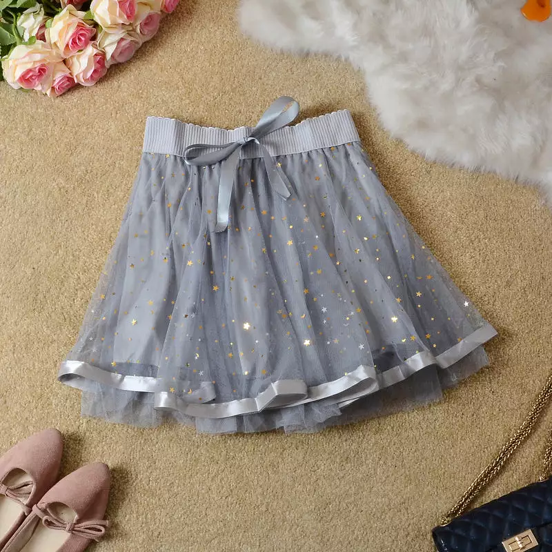 Starry Gauze Tutu Skirt 210050