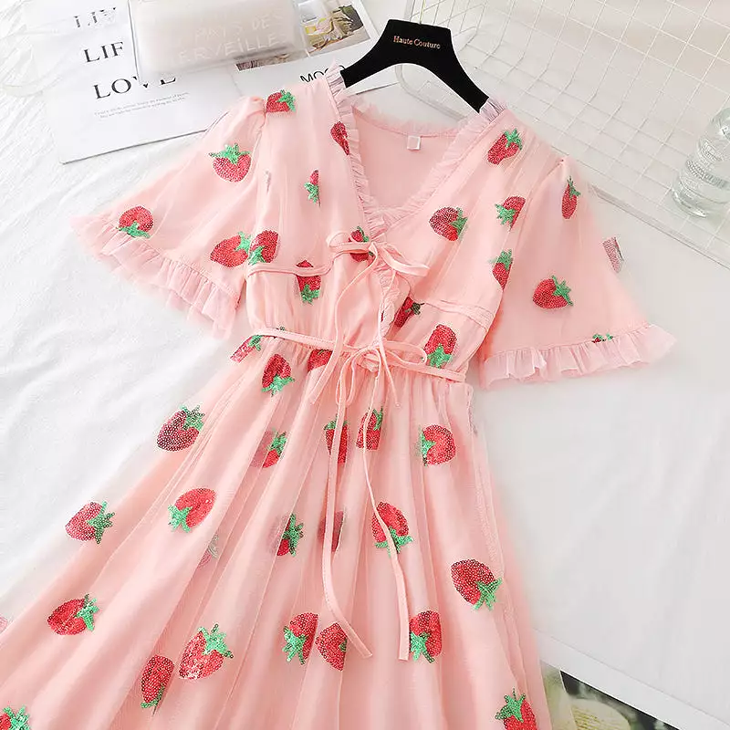 Strawberry Dress - AD210199