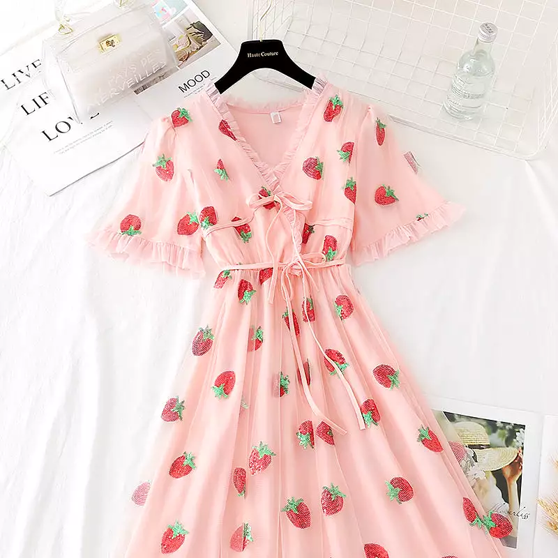 Strawberry Dress - AD210199