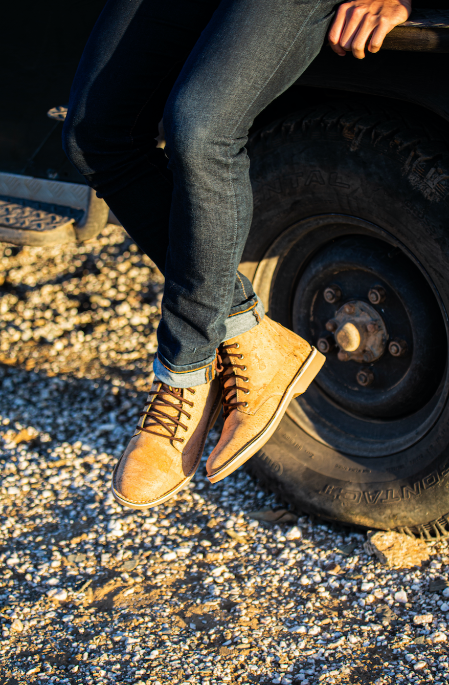 Stylish Urban Cork Boot for Safari Adventure