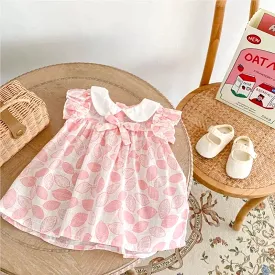 Summer Korean Baby Girls Dress 6-9 Months S4504746