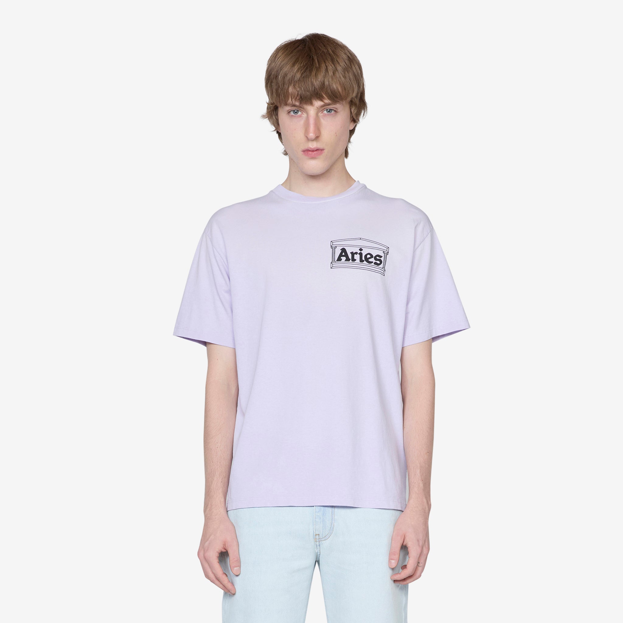 Sunbleached Temple Purple Short Sleeve T-Shirt