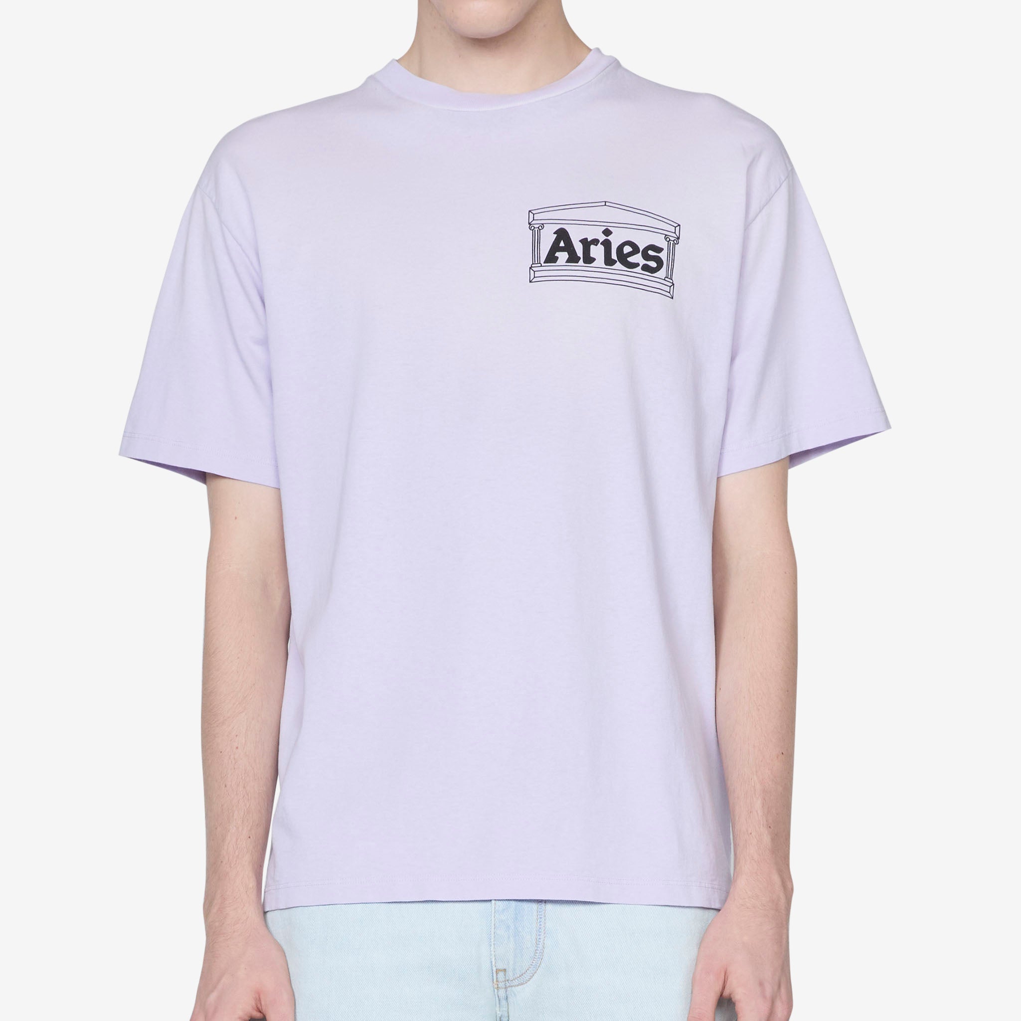 Sunbleached Temple Purple Short Sleeve T-Shirt