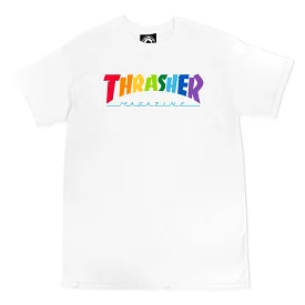 T-Shirt Rainbow Thrasher MAG Logo – Short Sleeve