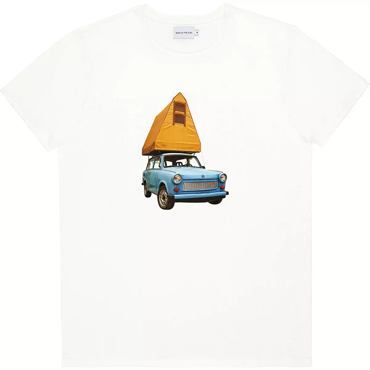 T-Shirt, Sun Basking, Natural Trabant - One Result: Tee-shirt for Sun Basking with Natural Trabant Design