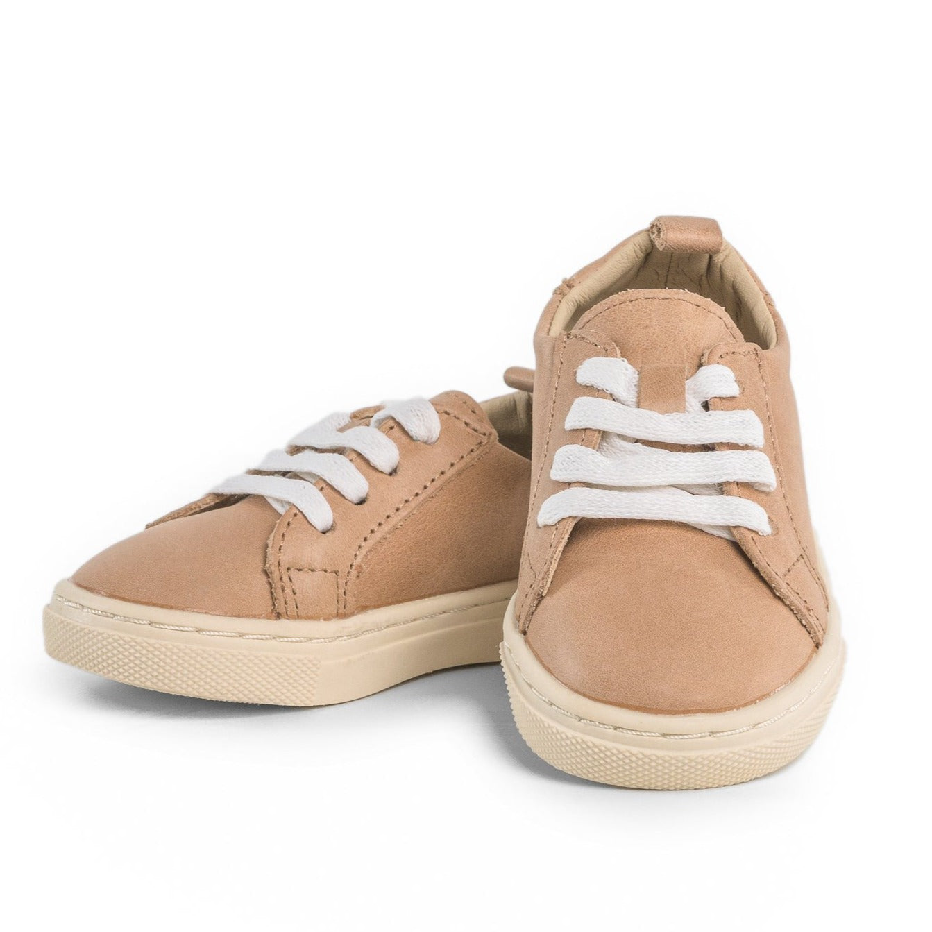 Tan Waxed - Low Top Shoes