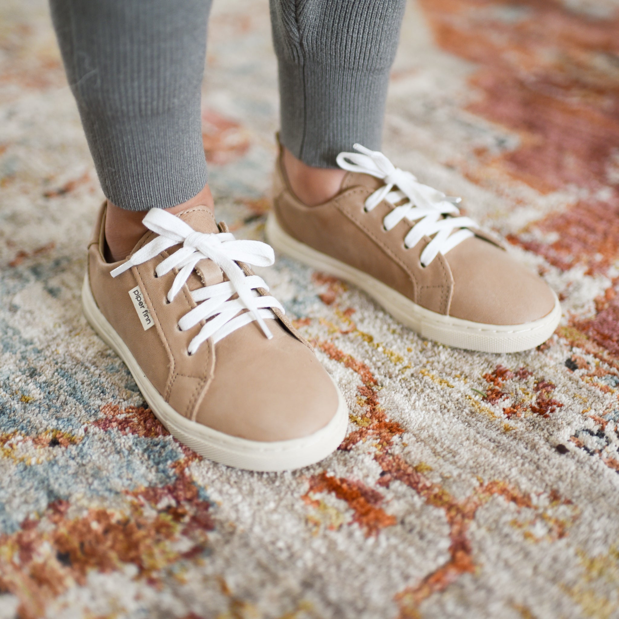 Tan Waxed - Low Top Shoes