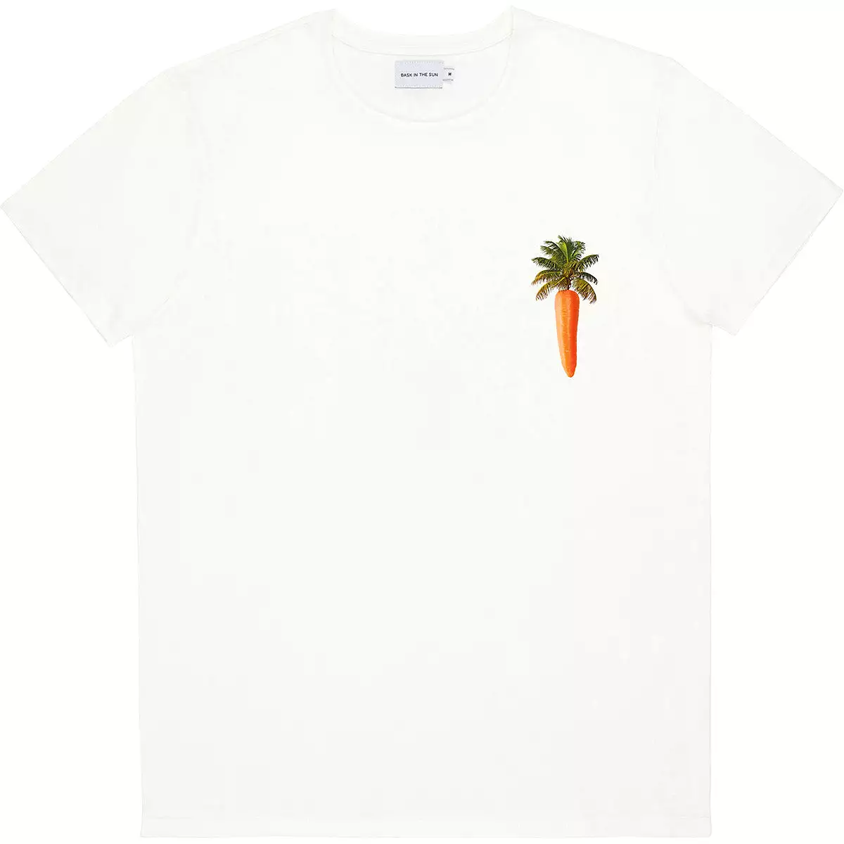 Tee-shirt Palm Carrot Sun Bask Natural