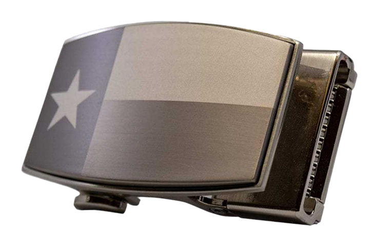 Texas Pewter Dress Buckle - Fits 1 3/8 Straps