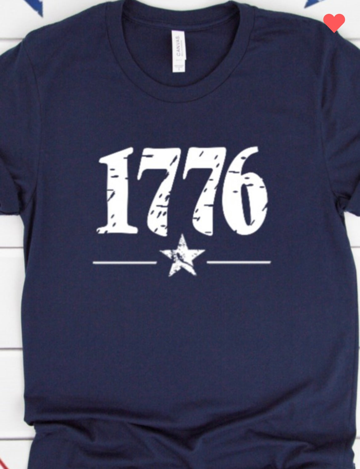 Two-Color 1776 Patriotic Tee: Boost Your Online Visibility now!