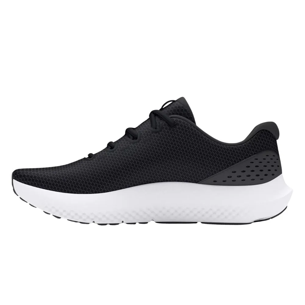 Under Armour Men's Charged Surge 4 Running Shoe - Black/Anthracite/White