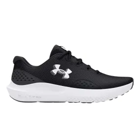 Under Armour Men's Charged Surge 4 Running Shoe - Black/Anthracite/White