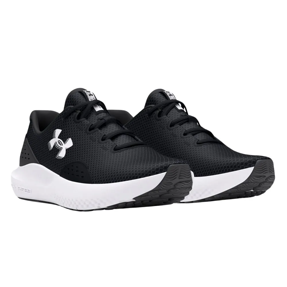 Under Armour Men's Charged Surge 4 Running Shoe - Black/Anthracite/White