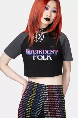 Unusual Folk Shrunken T-Shirt Revival