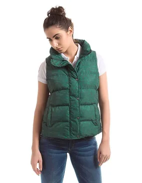 Paisley Print Women's Puffer Vest - U.S. Polo Assn.