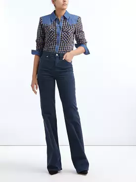 Veronica Beard - Reid Shirt - Blue Multi