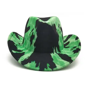 Vintage cowboy hat print pattern for men and women.