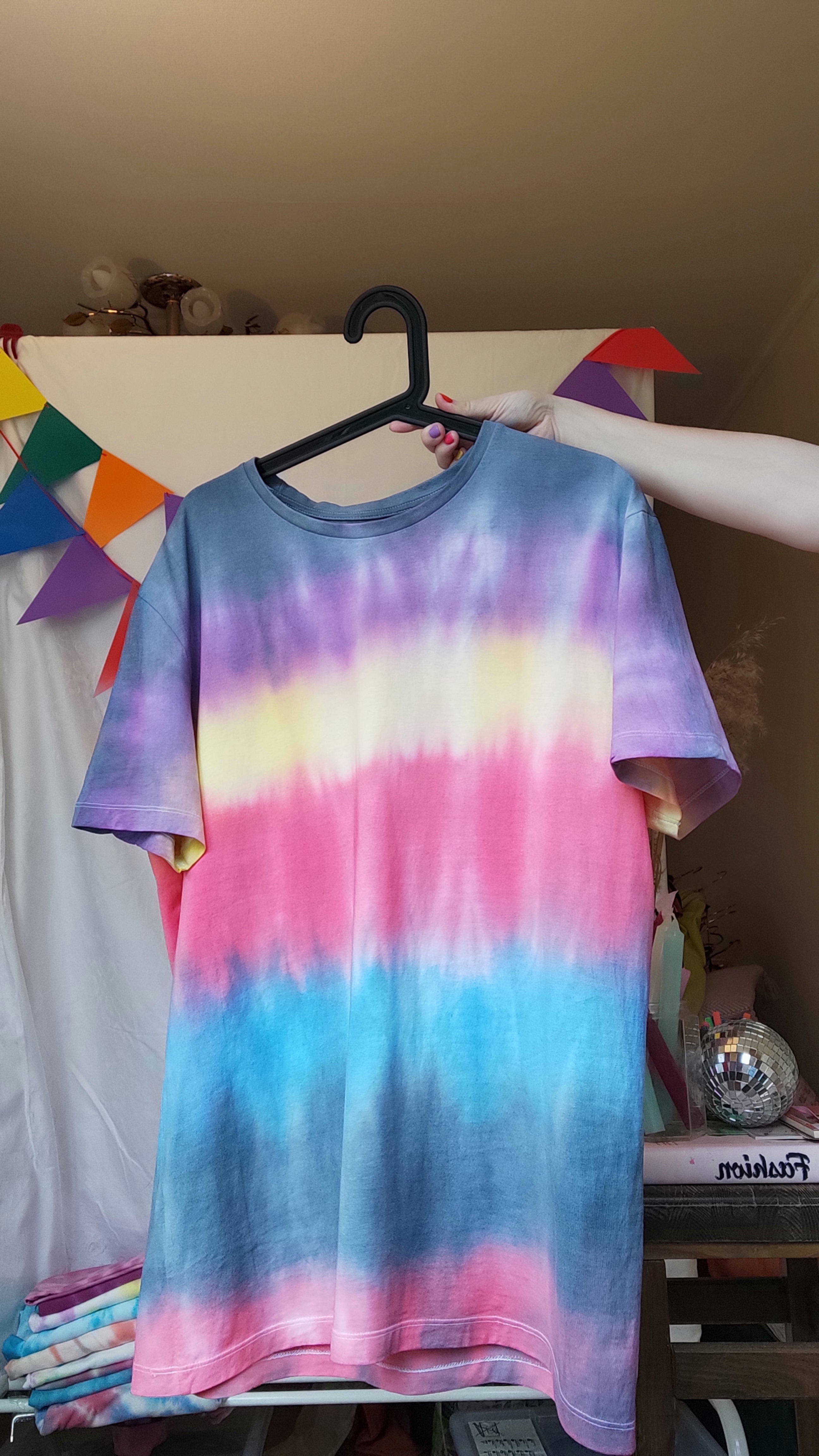 Virgo tie-dye shirt