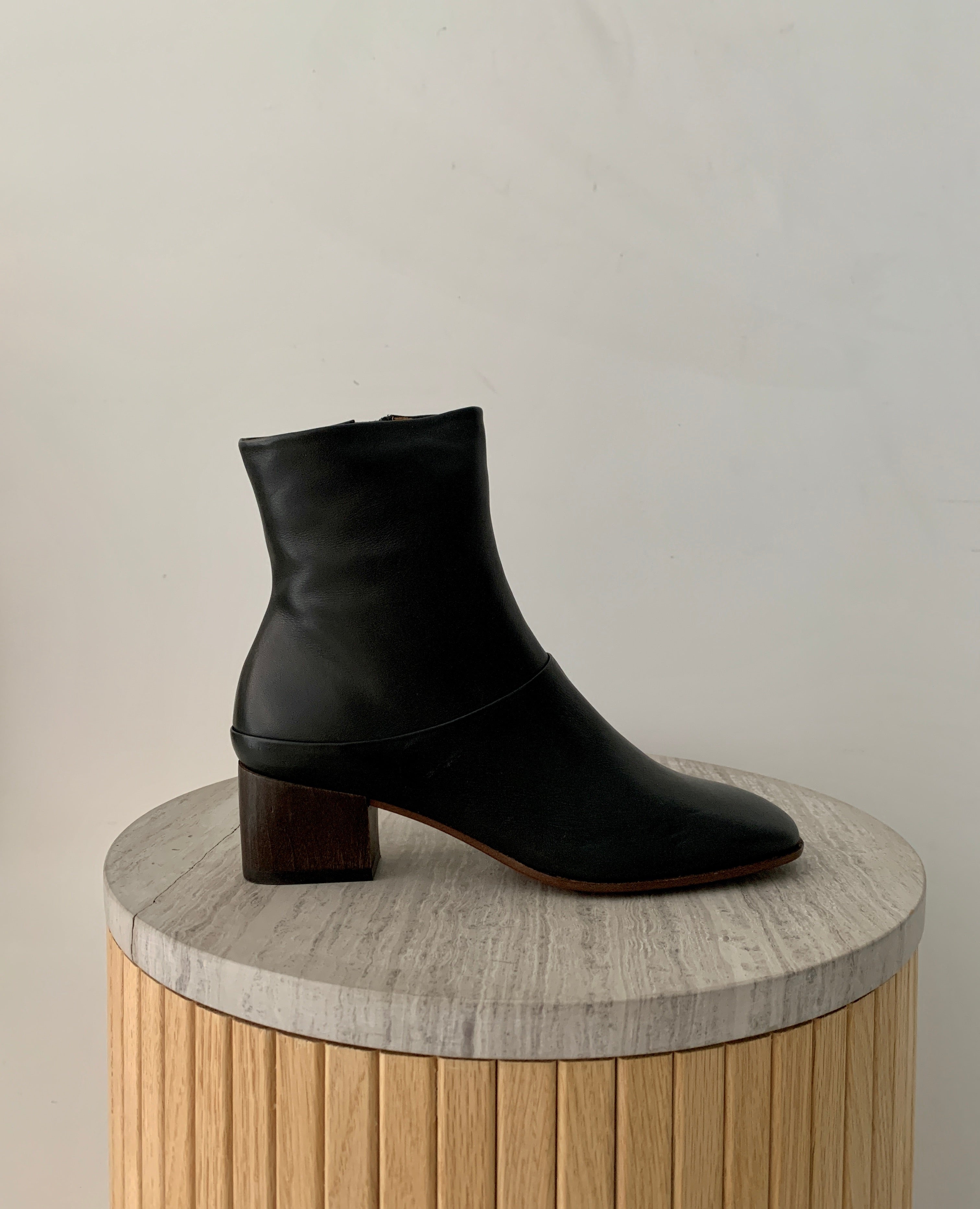 Warehouse Sale - Deep Sea Leather Caviar Boots