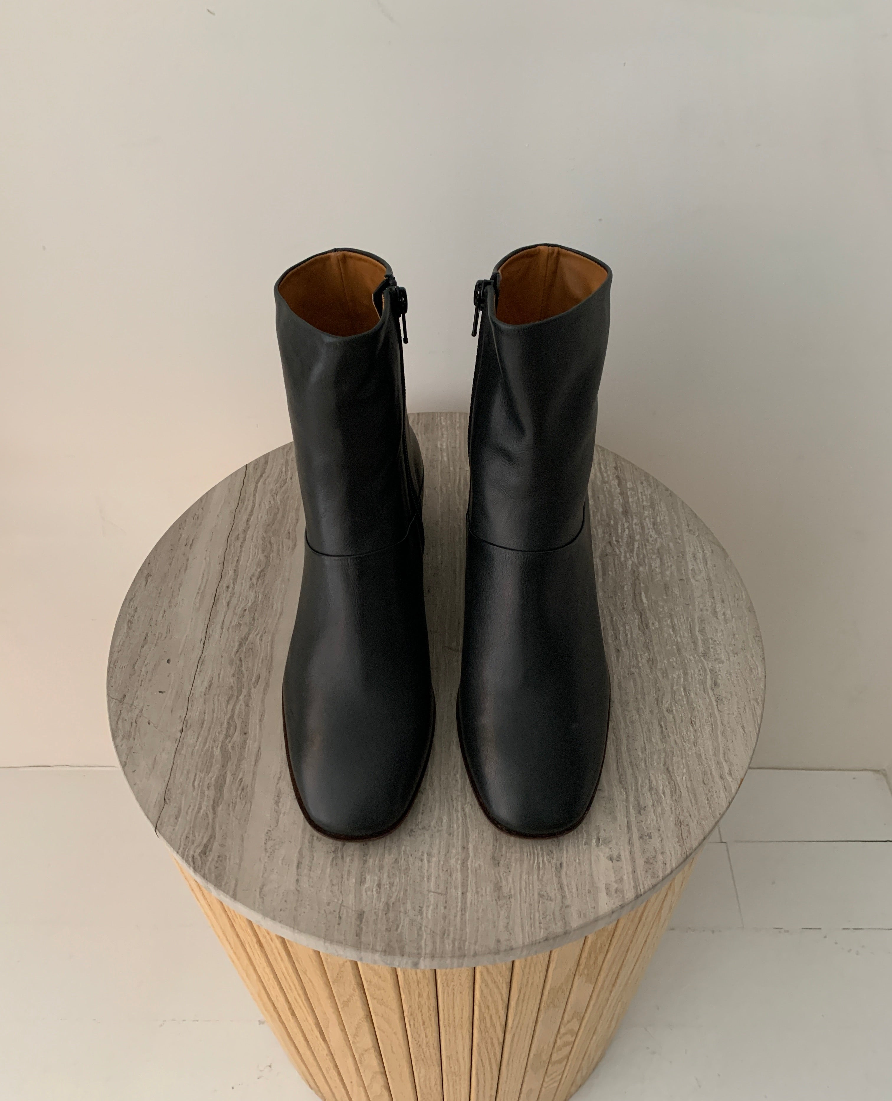 Warehouse Sale - Deep Sea Leather Caviar Boots