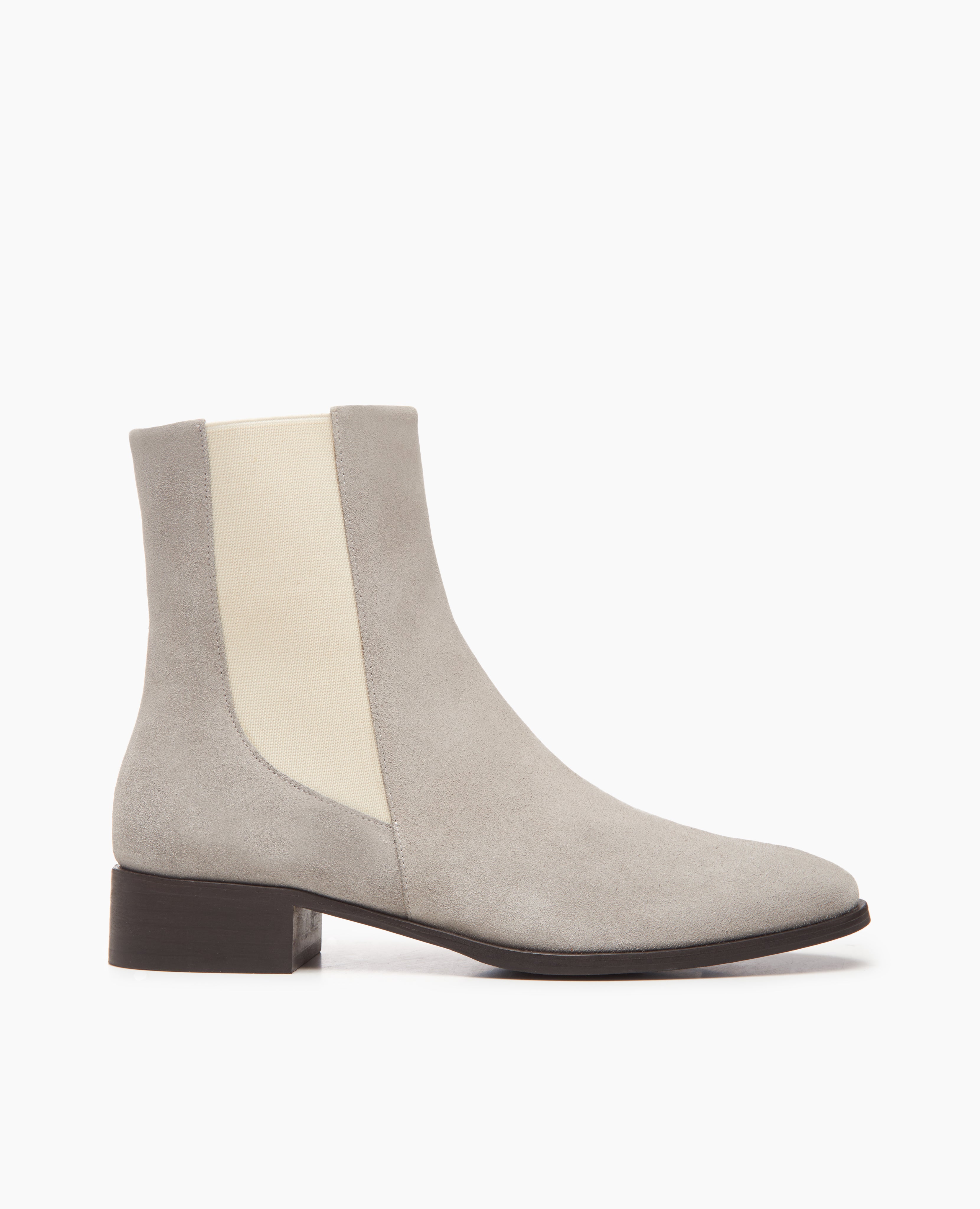 Warehouse Sale - Mito Boots in Tortora Suede - Limited Time Offer