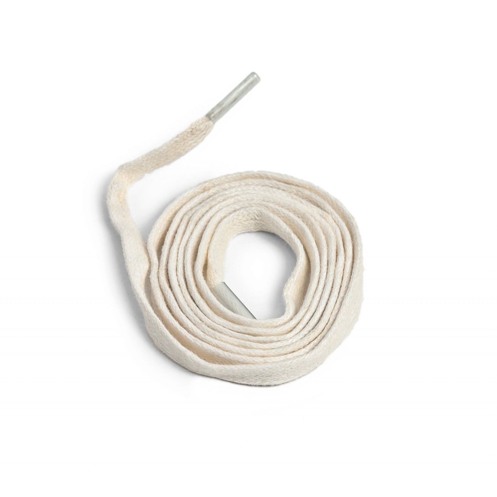 White Flat Shoelaces - Sneaker Laces