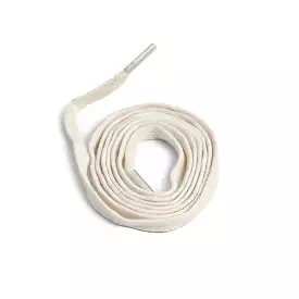 White Flat Shoelaces - Sneaker Laces