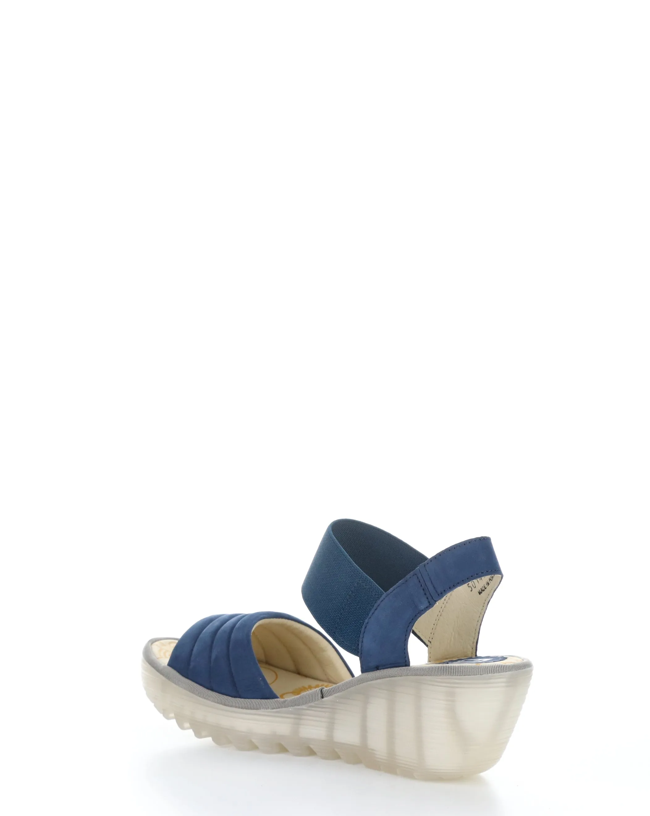 YIKO414FLY 002 BLUE Elasticated Sandals