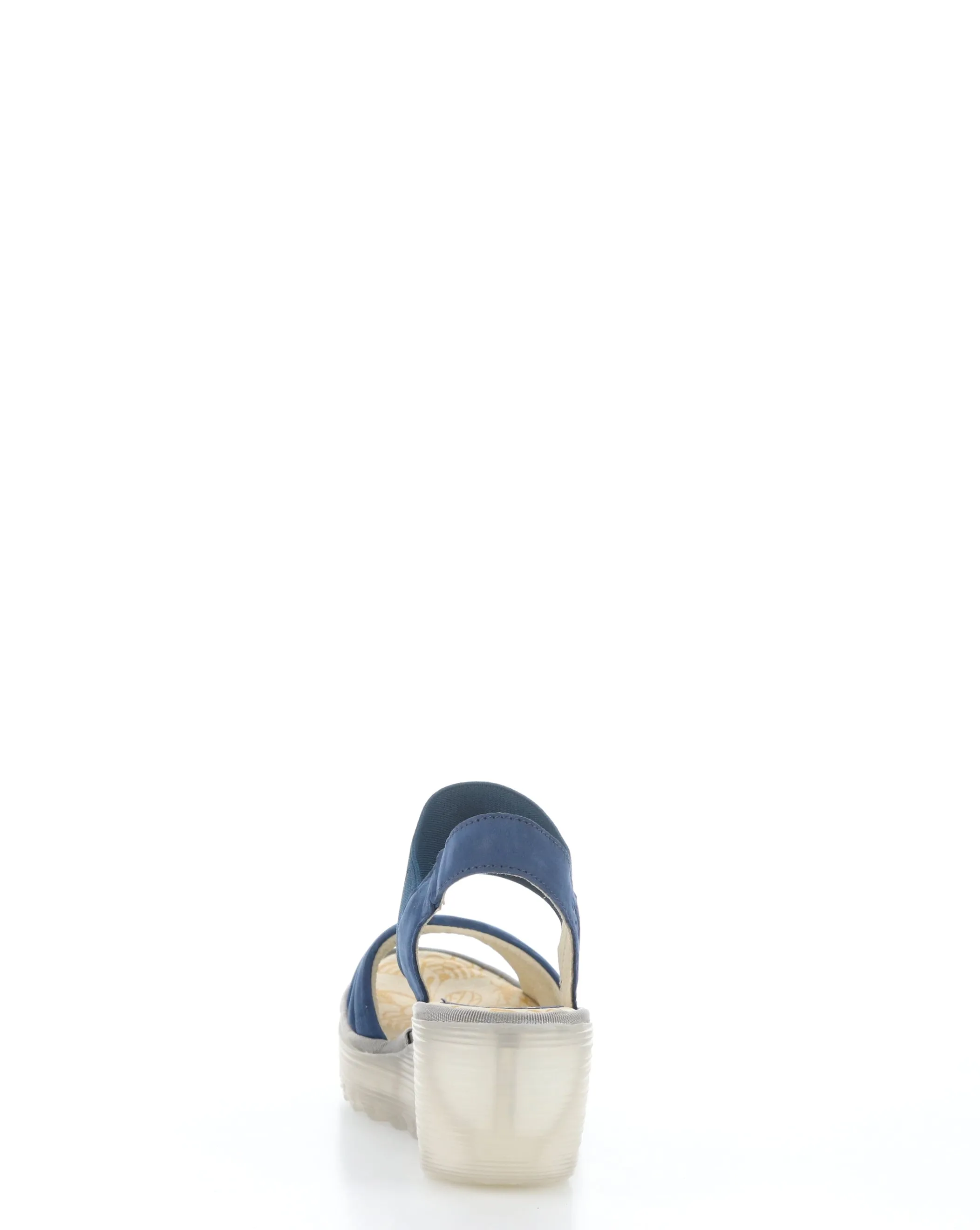 YIKO414FLY 002 BLUE Elasticated Sandals